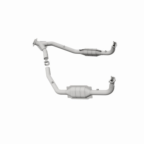 MagnaFlow DF Cat. Conv 97 Land Rover Defender 90 4.0L Y-Pipe Assy / 96-99 Discovery 4.0L Y-Pipe Assy - 93690