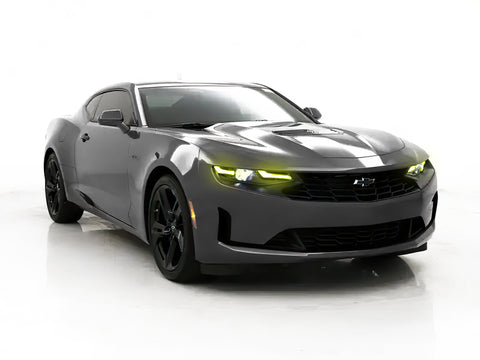 Oracle 19-21 Chevy Camaro LS/LT RGB+A Headlight DRL Kit - ColorSHIFT w/ RF Controller - 1418-330