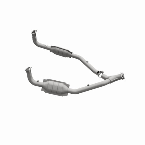 MagnaFlow DF Cat. Conv 97 Land Rover Defender 90 4.0L Y-Pipe Assy / 96-99 Discovery 4.0L Y-Pipe Assy - 93690