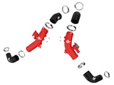 aFe 2022 Toyota Land Cruiser (J300) V6-3.5L (tt) BladeRunner 2.5in Aluminum Hot Charge Pipe - Red - 46-20558-R