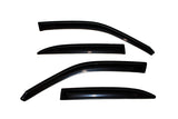 AVS 98-02 Mazda 626 Ventvisor Outside Mount Window Deflectors 4pc - Smoke - 94145
