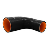 Mishimoto Silicone Reducer Coupler 90 Degree 3in to 3.5in - Black - MMCP-R90-3035BK