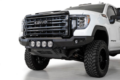 Addictive Desert Designs 20-23 GMC Sierra 2500/3500 Bomber Front Bumper - Black - F460014110103