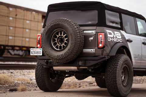 DV8 Offroad 21-22 Ford Bronco FS-15 Series Rear Bumper - RBBR-02