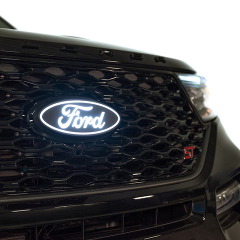 Putco 2025 Ford Explorer Luminix Front Grille Ford LED Emblem - 92901-10