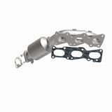 MagnaFlow OEM Grade Federal / EPA Compliant Manif Catalytic Converter 09-11 Hyundai Genesis V6 3.8L - 52778