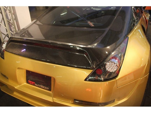 Spyder Nissan 350Z 03-05 Euro Style Tail Lights Black ALT-YD-N350Z02-BK - 5006684