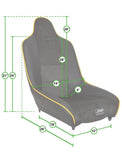 PRP Roadster Low Back Suspension Seat - A150112