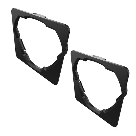 KC HiLiTES Square Universal Shrouds for Flex Era 3 Lights (Pair) - 7469