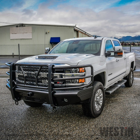 Westin/HDX Bandit 15-19 Chevrolet Silverado 2500/3500 Front Bumper - Black - 58-31155