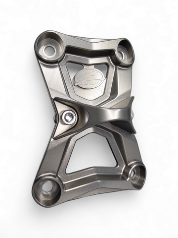 Elektric Offroad 2022-2025 Polaris Rzr Pro R Volt Radius Rod Plate Billet Anodized Gun Metal - RRP610022