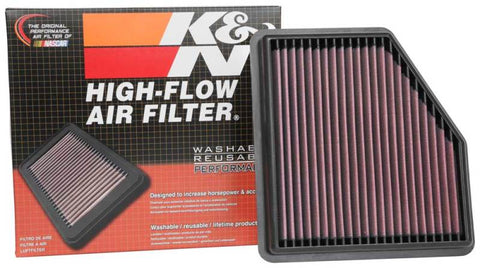 K&N 2019 Nissan Altima 2.5L F/I Drop In Replacement Air Filter - 33-5095