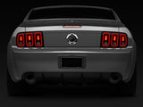 Raxiom 05-09 Ford Mustang Gen5 Tail Lights- Black Housing (Smoked Lens) - 49169