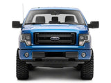 Raxiom 09-14 Ford F-150 Axial G4 Light Bar Switchback Projector Headlights- Blk Housing (Clear Lens) - T546755