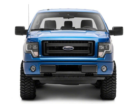 Raxiom 09-14 Ford F-150 Axial G4 Light Bar Switchback Projector Headlights- Blk Housing (Clear Lens) - T546755