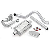 Banks Power 12-15 Jeep 3.6L Wrangler (All) - 4dr Monster Exh Sys - SS Single Exh w/ Chrome Tip - 51343