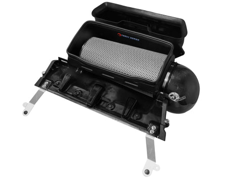 aFe 21-23 RAM 1500 TRX Track Series Carbon Fiber Cold Air Intake System w/ Pro DRY S - 57-10022D