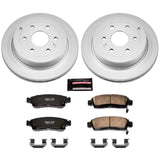 Power Stop 08-17 Buick Enclave Rear Z17 Evolution Geomet Coated Brake Kit - CRK5262