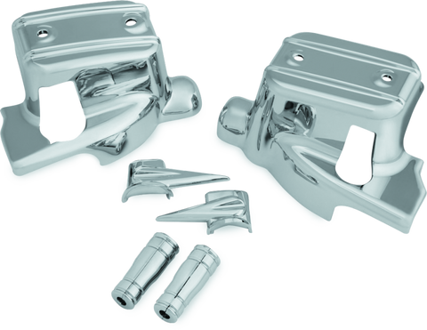 Kuryakyn Brake & Clutch Control Covers Chrome - 1739