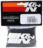 K&N Precharger Air Filter Wrap Black Universal Polyester 6in. Height 7in. Inside Diameter - 22-8021PK