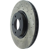 StopTech 2007-2013 Mazda 3 2.3L Cryo Drilled Left Front Brake Rotor - 128.45078CL