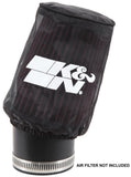 K&N Snowcharger Air FIlter Wrap Round Tapered Black - 3.75in Base ID x 3in Top ID x 5in H - SN-2520PK