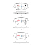 DBA 2021+ Genesis GV80 Street Series Rear Brake Pads - DB15142SS