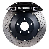 StopTech 11 BMW 1M w/ Black ST-40 Calipers 355x32mm Drilled Rotors Rear Big Brake Kit - 83.160.0047.52