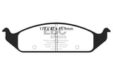 EBC 95-97 Chrysler Cirrus 2.4 (14in Wheels) Redstuff Front Brake Pads - DP31251C
