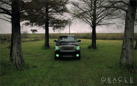 Oracle Ford Fusion 10-11 Halo Kit - ColorSHIFT w/ BC1 Controller - 2651-335