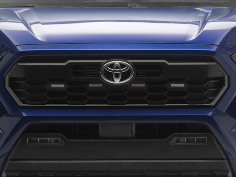 Raxiom 24-26 Toyota Tacoma Pre Runner/ TRD Off-Road/ TRD Sport Amber LED Grille Light- Clear Lens - TT65013