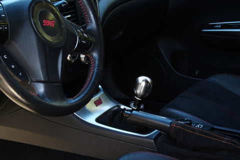 PERRIN BRZ/FR-S/86 Brushed Barrel 1.85in Stainless Steel Shift Knob - PSP-INR-131-2