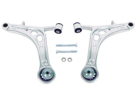 SuperPro 2008 Subaru Impreza WRX STI Front Lower Alloy Control Arm Kit (+Caster) - ALOY0015K