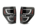 Raxiom 09-14 Ford F-150 Styleside G2 LED Tail Lights -Black Housing (Clear Lens) - T542834