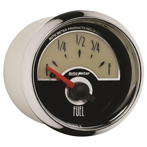 AutoMeter Gauge Fuel Level 2-1/16in. 0 Ohm(e) to 90 Ohm(f) Elec Cruiser - 1113