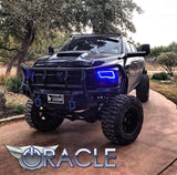 Oracle Dodge Ram Sport 09-18 LED Headlight Halo Kit - ColorSHIFT w/ 2.0 Controller - 2250-333