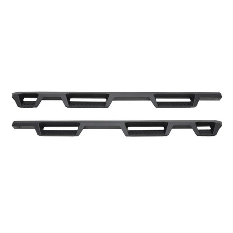 Westin 2019 Chevrolet Silverado/Sierra 1500 (5.5ft) Drop Wheel to Wheel Nerf Step Bars - Txt Black - 56-534685