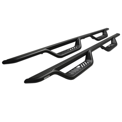 Westin 19-22 Ram 1500 Crew Cab (Excl. 19-22 Ram 1500 Classic) Outlaw Nerf Step Bars - Textured Black - 20-14085