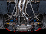 AWE Tuning BMW F8X M3/M4 Track Edition Cat-Back Exhaust - Chrome Silver Tips - 3020-42082