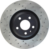 StopTech 12 Audi A6 Quattro/11-12 A7 Quattro/13 Q5/7-11/13 S4/12 S5 Front Left Drilled Cryo Rotor - 128.33138CL