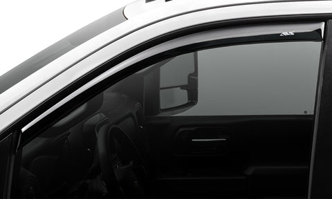 AVS 2022 Jeep Wagoneer In- Channel Ventvisor Low Profile Deflectors 4pc - Smoke - 194507