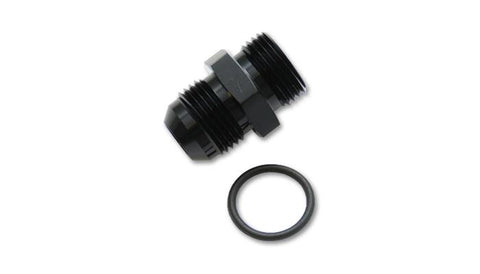 Vibrant -16AN Flare to AN Straight Cut Thread (1-1/6-12) w/ O-Ring Adapter Fitting - 16844