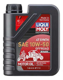LIQUI MOLY 1L Motorbike 4T Synth SAE 10W50 Offroad Race - 20078