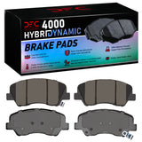 DFC 12-26 Renault Fluence (Mexico) Front 4000 Hybridynamic Brake Pads - 4000-1593-00
