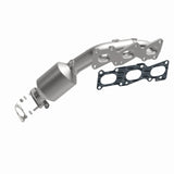 MagnaFlow OEM Grade Federal / EPA Compliant Manif Catalytic Converter 09-11 Hyundai Genesis V6 3.8L - 52778