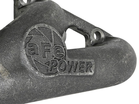 aFe BladeRunner Ported Ductile Iron Exhaust Manifold 07-11 Jeep Wrangler (JK) V6-3.8L - 46-40114
