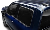 AVS 15-18 Ford F-150 Supercrew Ventvisor In-Channel Front & Rear Window Deflectors 4pc - Smoke - 194975