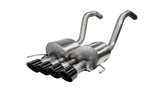 Corsa 2015-2019 Chevrolet Corvette C7 Z06 6.2L 2.75in Xtreme Axle-Back w/ Dual NPP & Quad Black Tips - 14777BLK