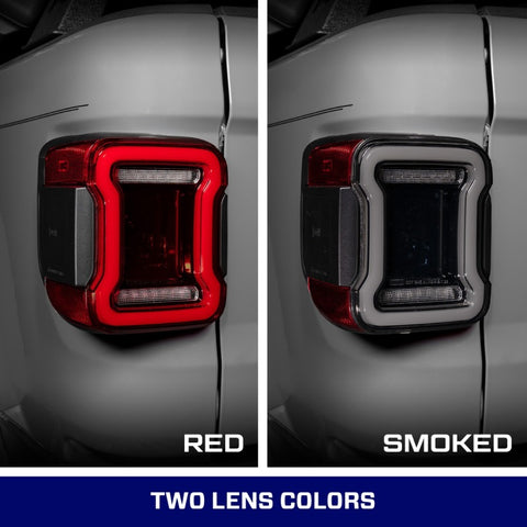Form Lighting 20-26 Jeep Gladiator LED Tail Lights - Red (Pair) - FL0021
