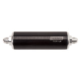 Russell Performance Black/Silver Anodized Aluminum (8-1/4in Length -6 male inlet/outlet) - 649143